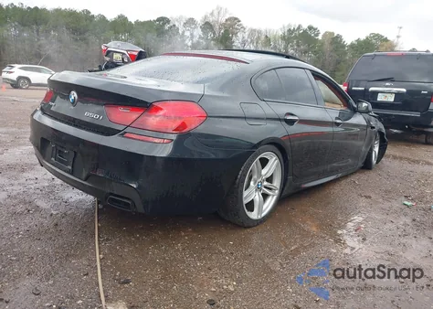 2014 BMW 650I Gran Coupe xDrive from USA, damaged, VIN WBA6B4C53ED099350